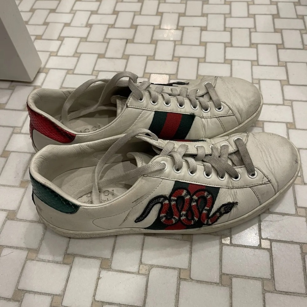 Gucci Snake Sneaker Size 10 mens